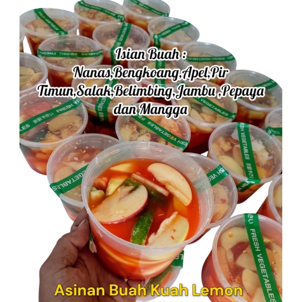 

Asinan buah kuah lemon