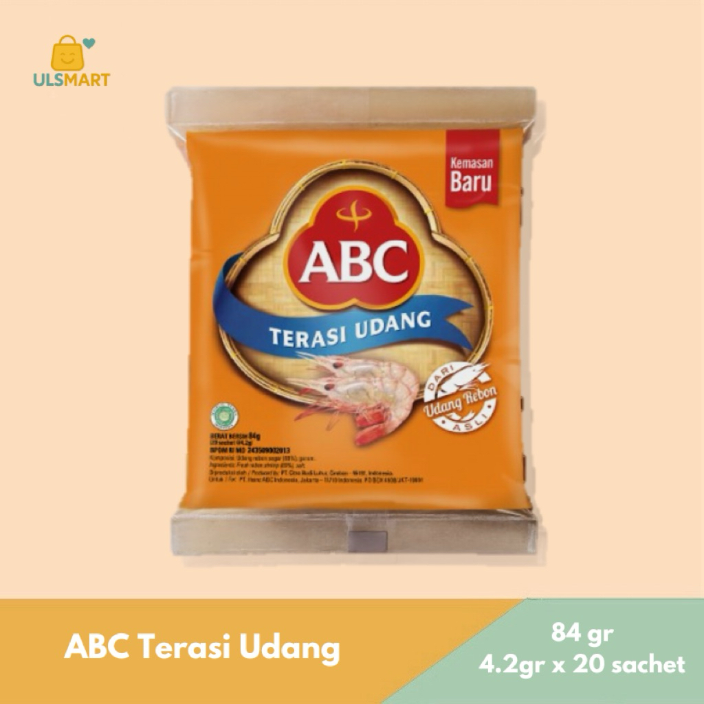 

ABC Terasi Udang 4.2 gr x 20 sachet