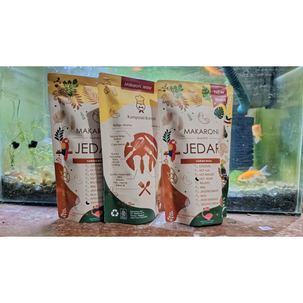 

Makaroni Jedar paket hemat 3pcs lebih murah boleh mix rasa