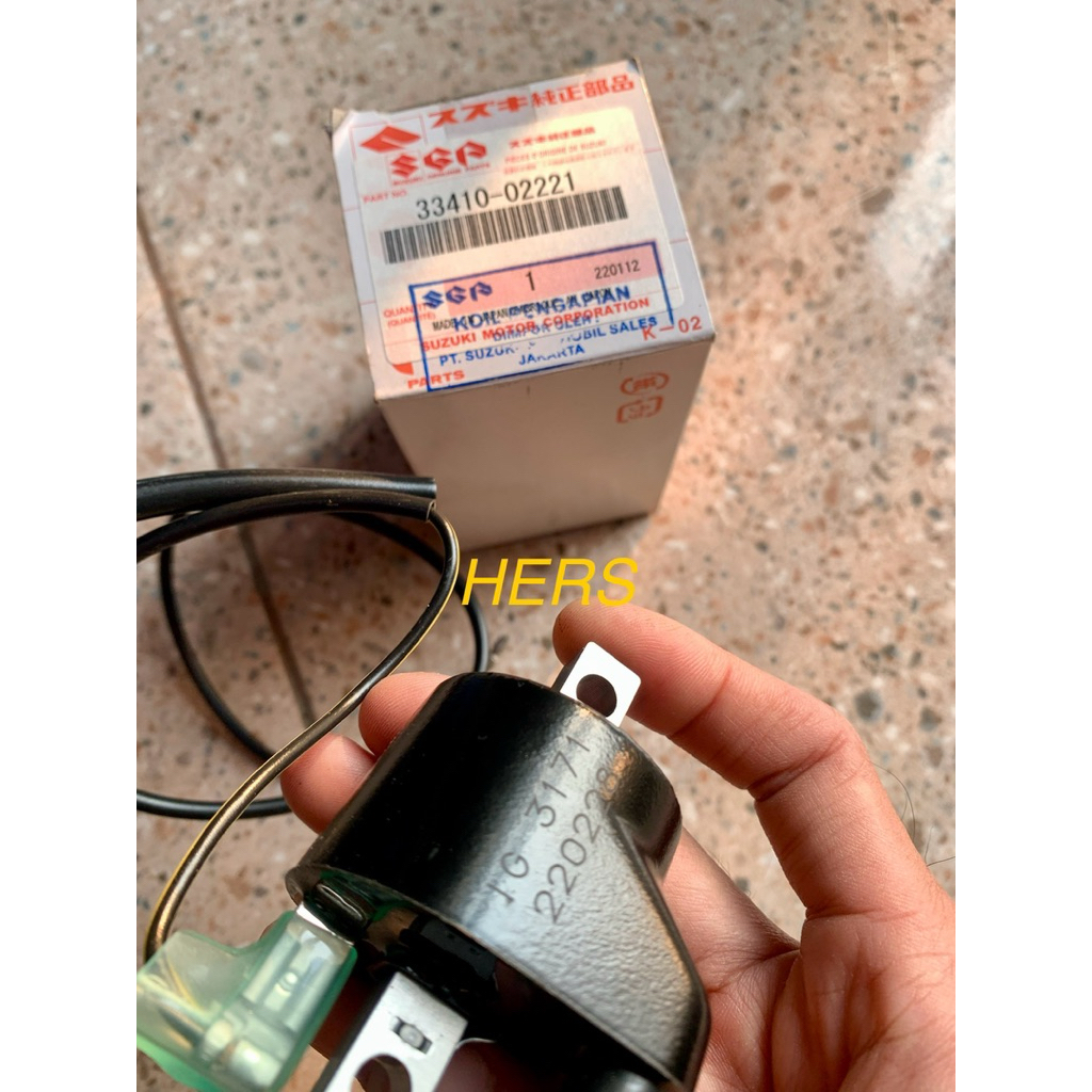 Coil Assy Koil Suzuki RM85 PNP Satria Lumba Satria Hiu F1ZR Original SGP JAPAN