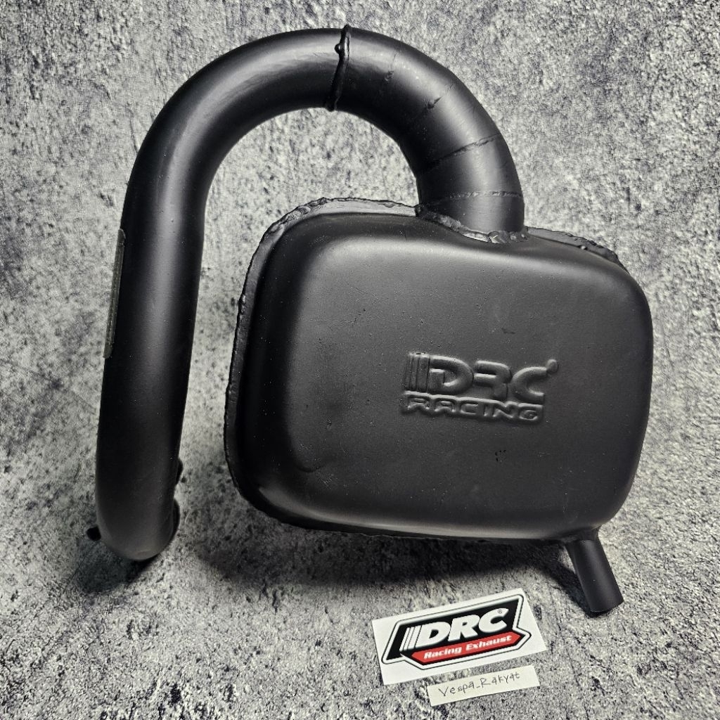 Knalpot Bigbox Vespa DRC Racing Victory 150cc - 180cc bukan Polini Sip Road V17 Vespa Klasik