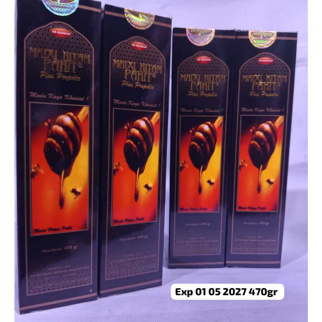 

Madu Hitam Pahit Ar Rohmah / Arrohmah / Ar Rahmah / Arrahmah | KEMASAN PLASTIK 470ml