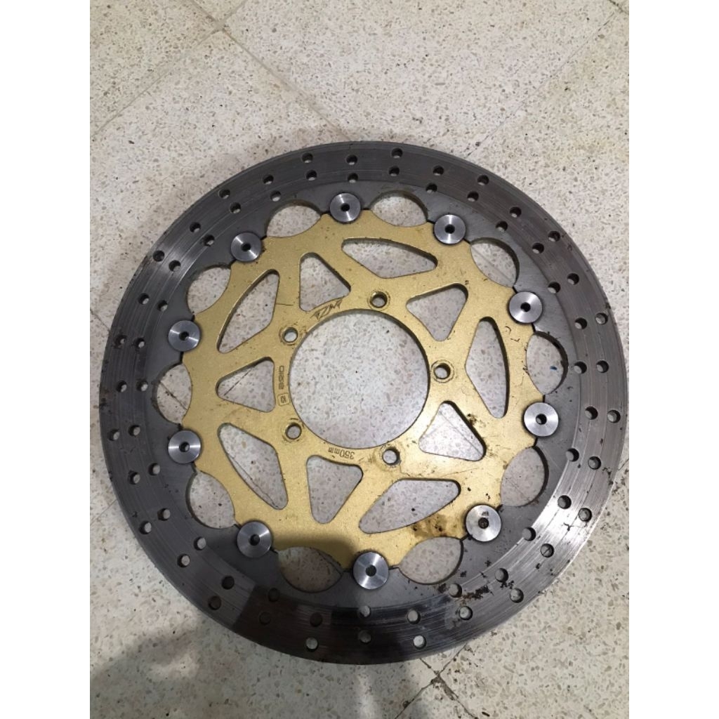 Piringan Disk Disc Brake Cakram Lebar Depan Datar Axio TZM Floating Diameter 320 mm PNP Yamaha Vixio