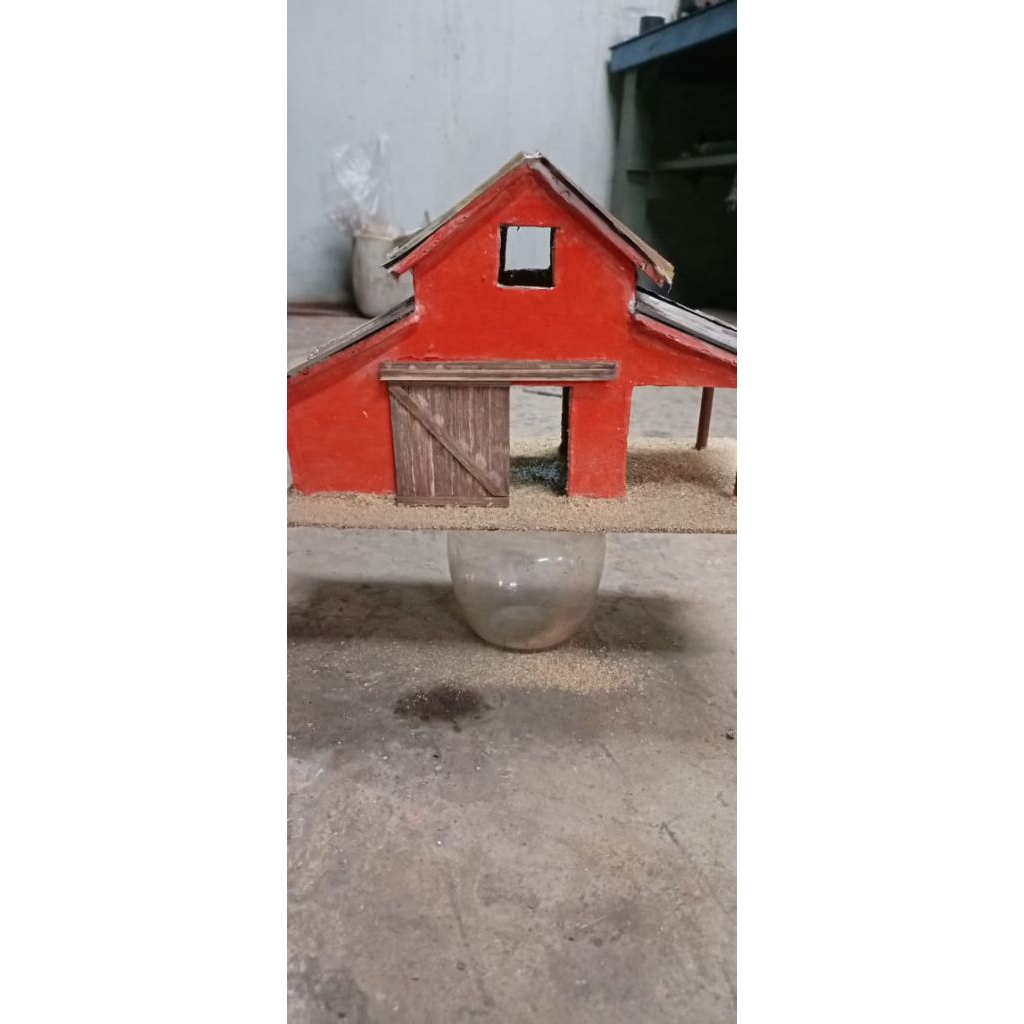 RUMAH DIORAMA MINIATUR MURAH 