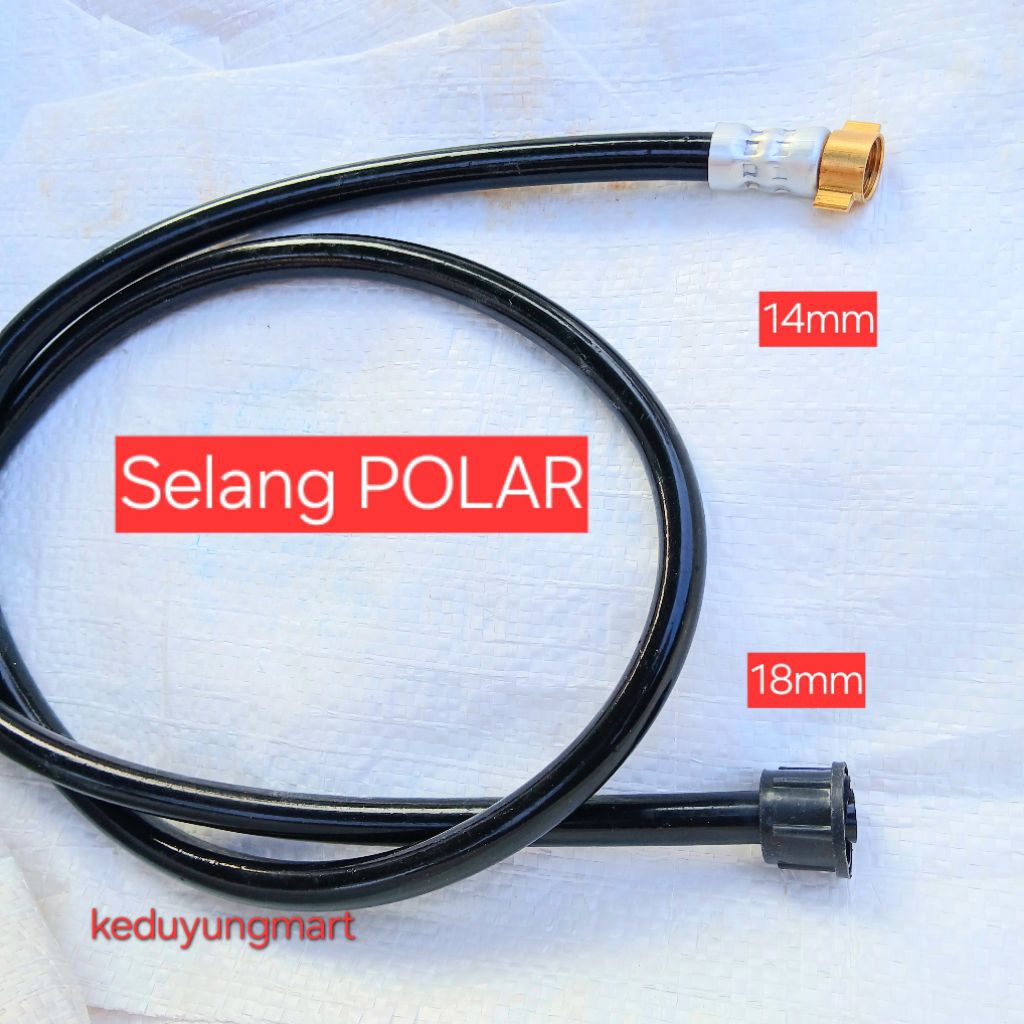 Selang Sprayer Polar drat kuningan