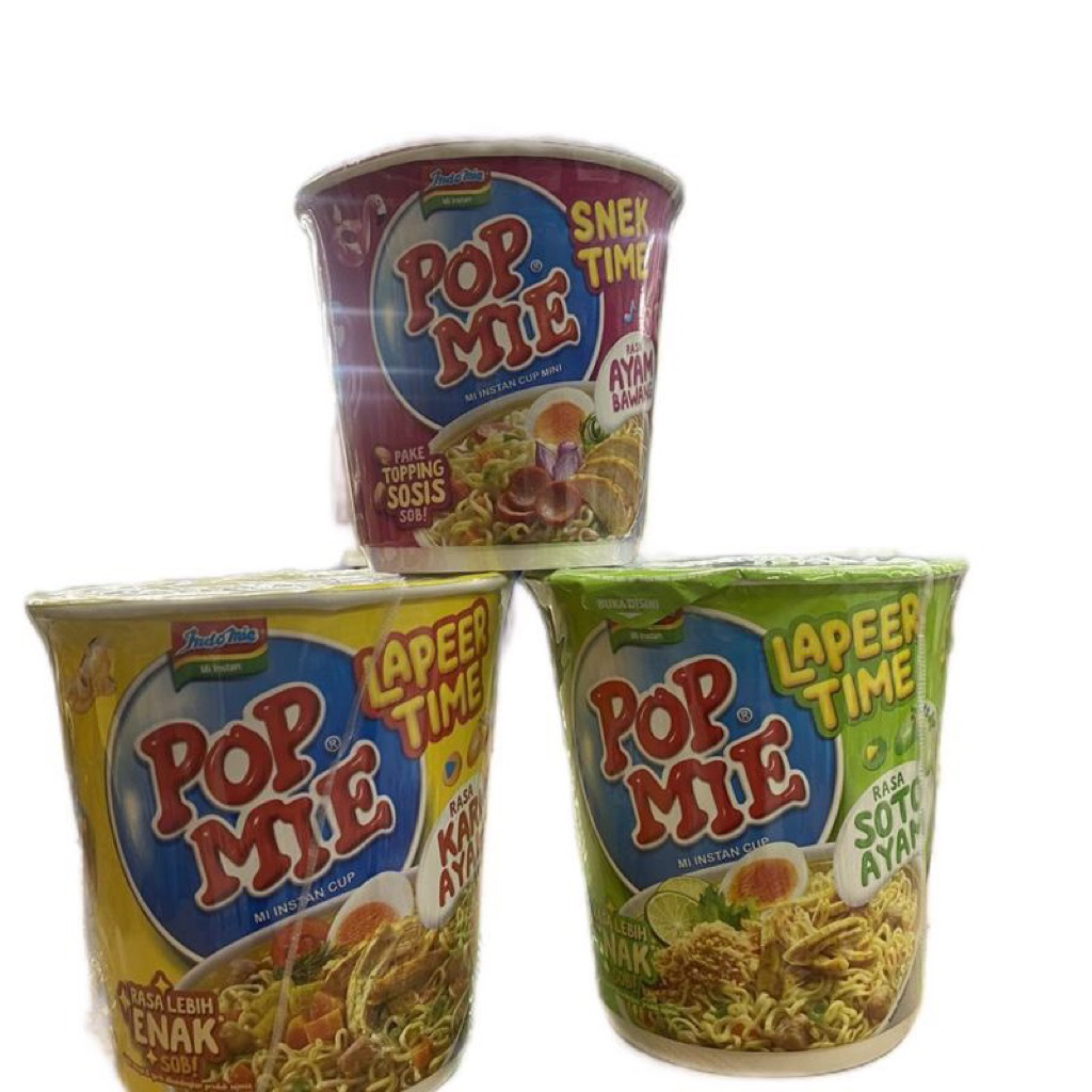 

[1DUS ISI 24] Pop Mie Laper time 1 Dus Isi 24 Pcs @ 75g | Pop Mie Indofood Noodles