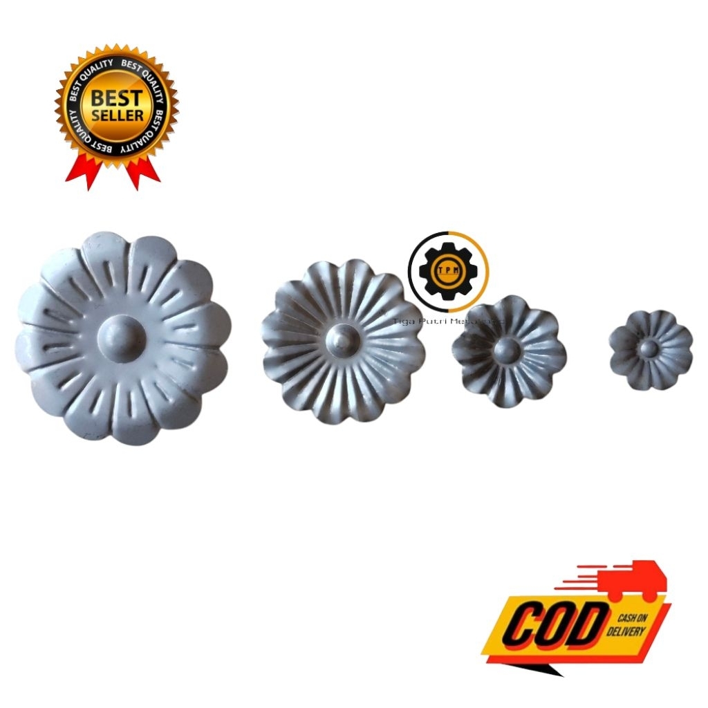 ORNAMEN PAGAR BESI BUNGA MATAHARI/ BESI ORNAMEN PINTU PAGAR DAN TRALIS BESI