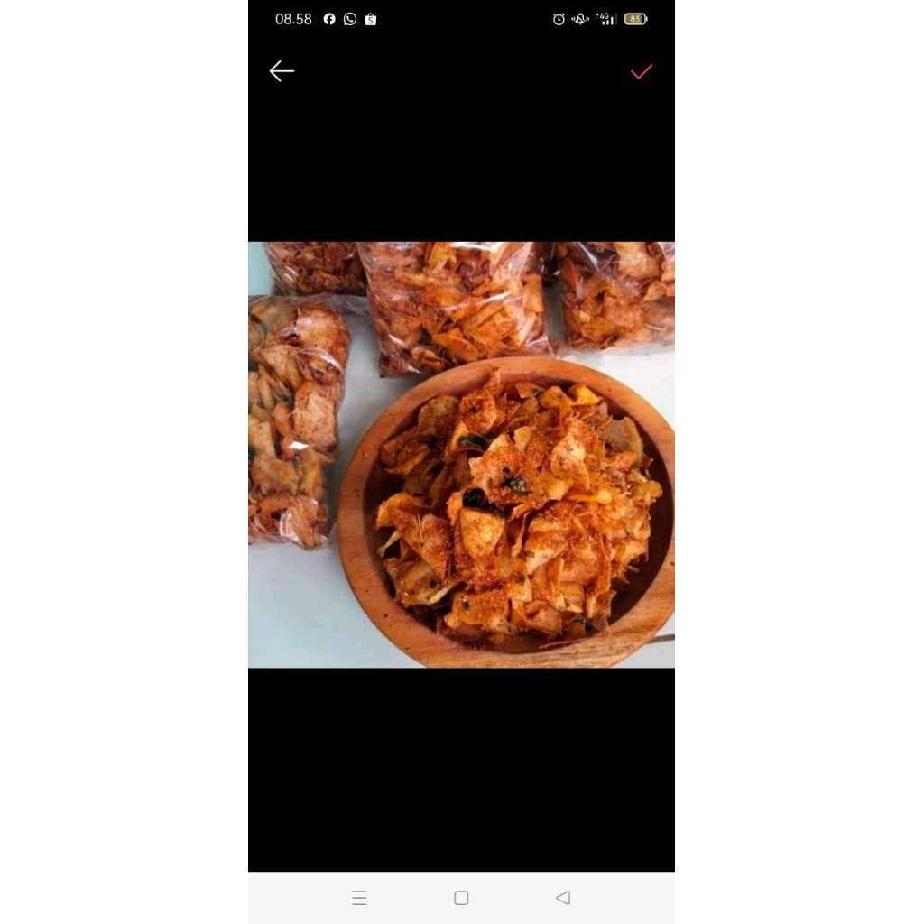 

kripset juragan ekstrak daun jeruk dan bawang