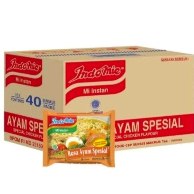 

INDOMIE MIE INSTANT AYAM SPECIAL 1 DUS @68g