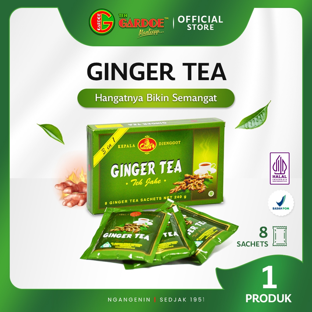 

Kepala Djenggot Ginger Tea 240 gr