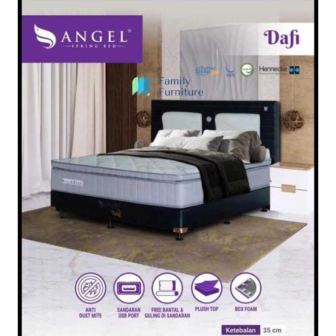 Springbed Kasur Type Dafi Angel - Matras Only - 180x200