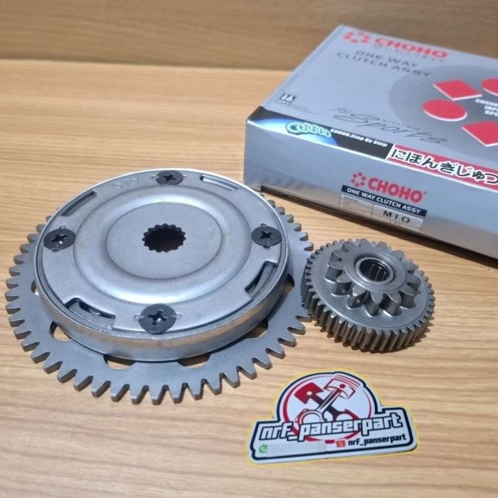 RUMAH PELOR STATER MIO/GIGI ONEWAY SET GEAR IDEL KECIL/PENGHANTAR STATER YAMAHA MIO SPORTY MIO SMILE