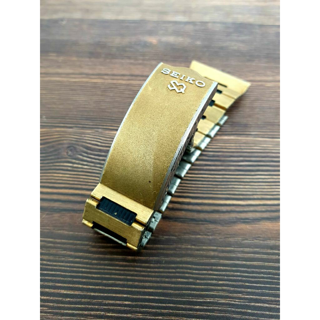 Bracelet/Rantai/Strap Jam Vintage SEIKO QUARTZ (SQ) Gold Plated