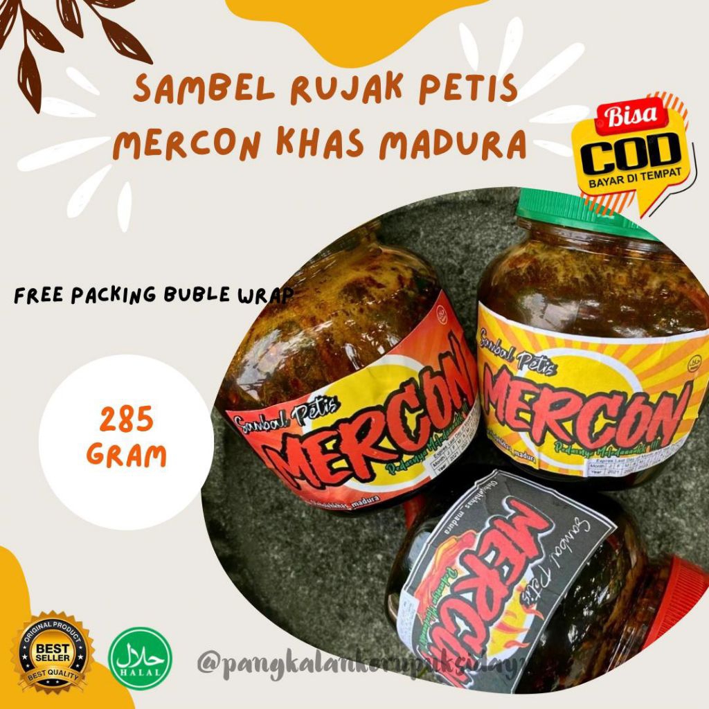 

Sambal Rujak Petis Mercon Khas Madura