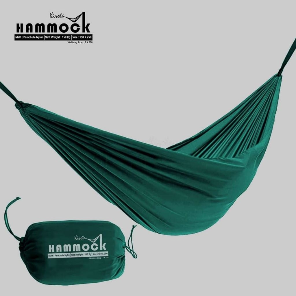 PROMO HAMMOCK ZONA KIROTA/ HAMMOCK 150KG / HAMMOCK DEWASA / HAMMOCK UNTUK 2 ORANG / HAMMOK / HAMMOCK