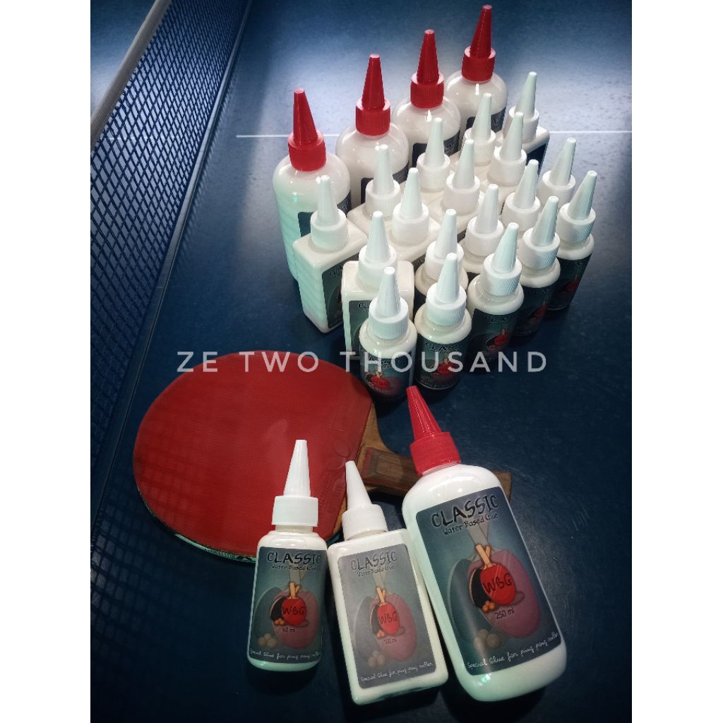 

Lem CLASSIC WBG Water Based Glue Ping Pong Varian 60ml 100ml 250ml