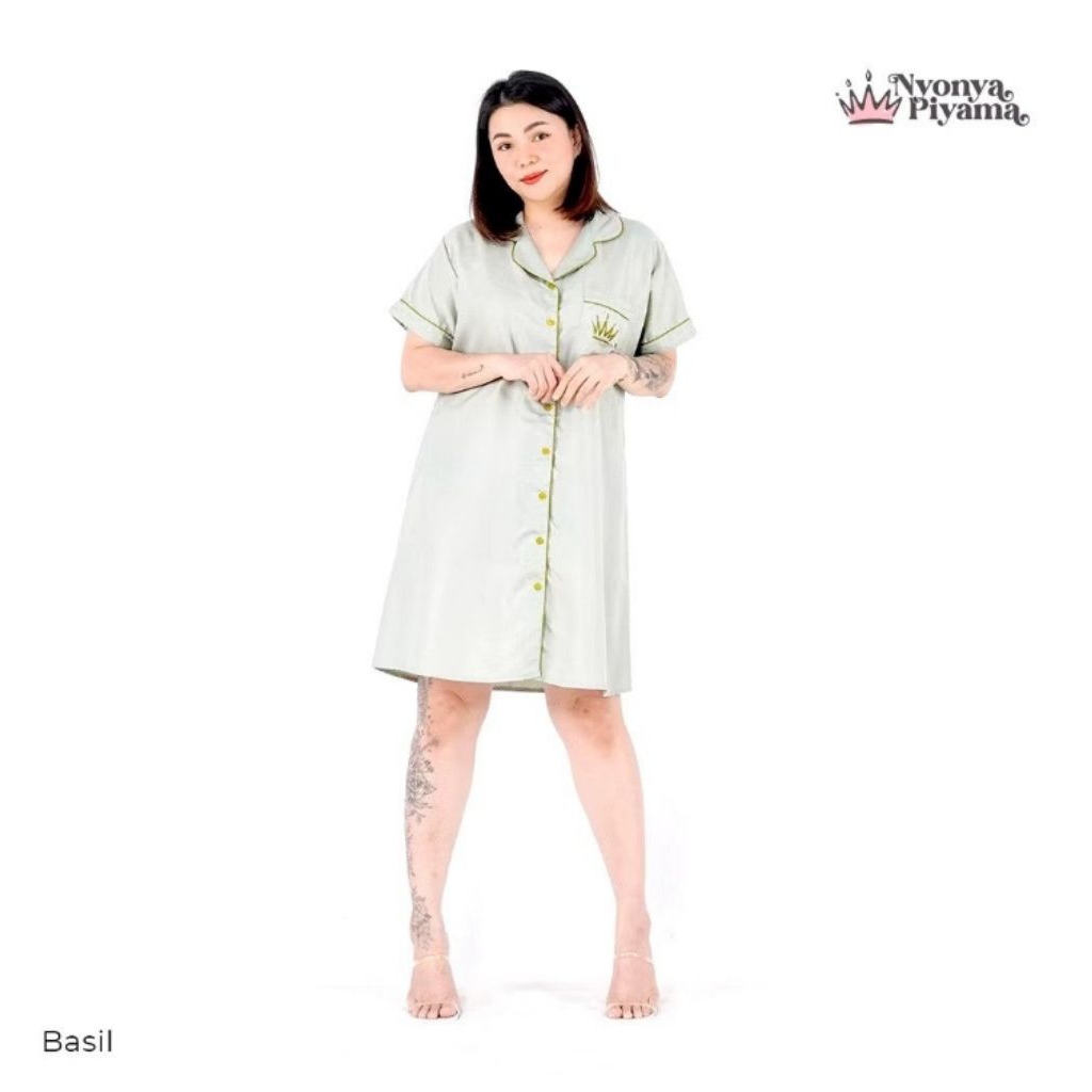 Preloved Nyonya Piyama Dress