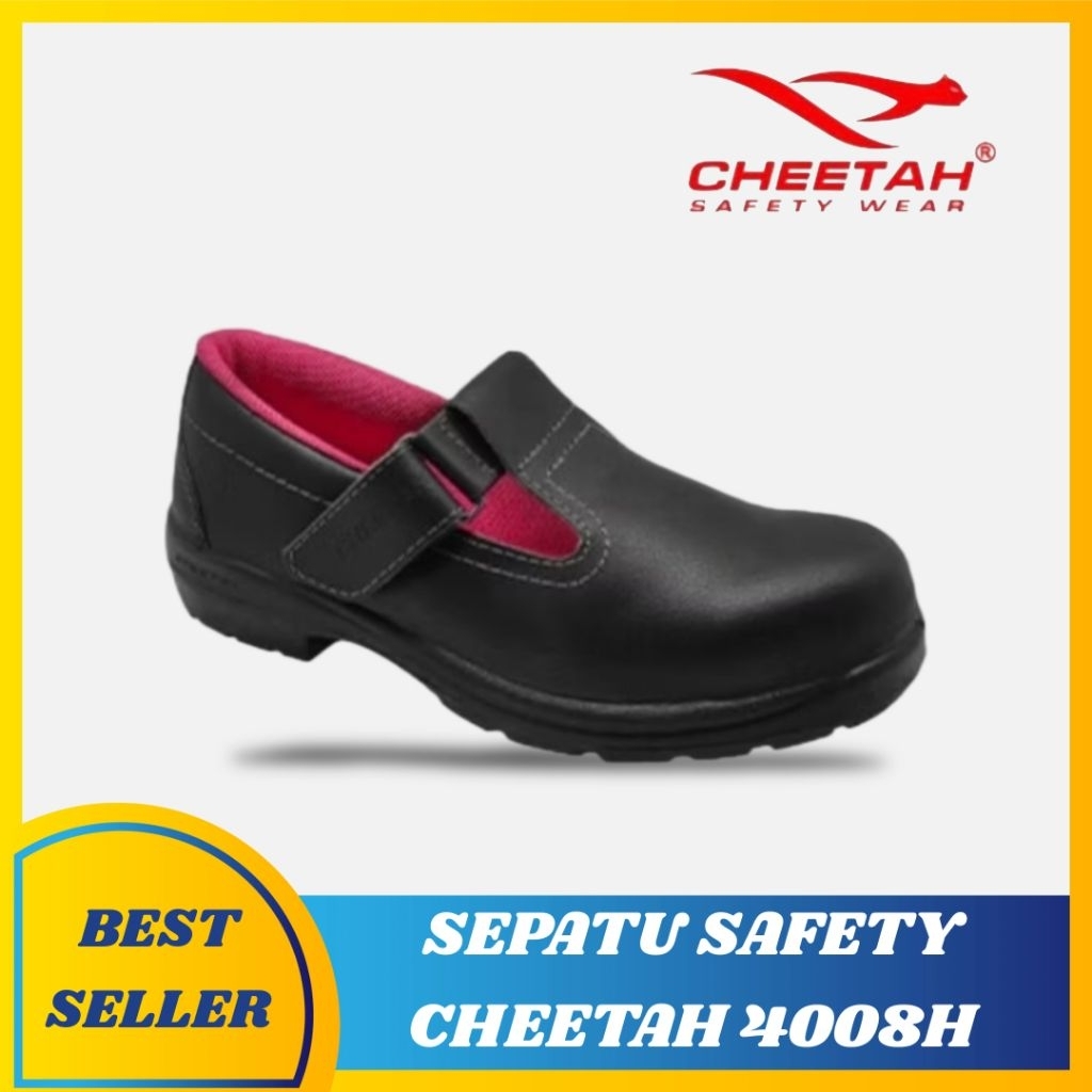 Sepatu Safety Cheetah 4008H / Sepatu safety wanita Cheetah 4008H