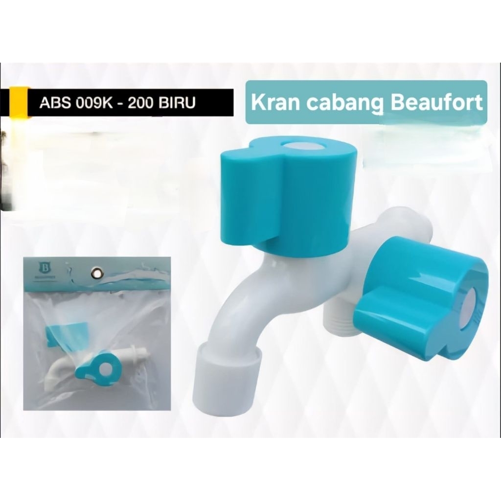 Kran Cabang 2 pvc BEAUFORT