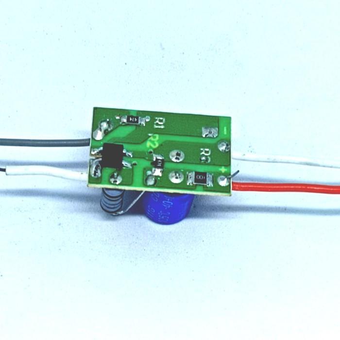 LED DRIVER MILAR REGULATOR POWER SUPPLY UNIVERSAL MESIN LAMPU LED 15Watt - 24Watt 24 Watt 5V - 48V 3