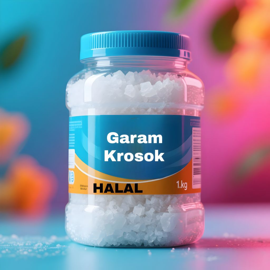 

Garam Krosok / Garam Kasar / Natrium Chloride / Aquascape 1kg Food Grade HALAL / garam dapur / garam beryodium / garam Bergizi / garam original / garam grosok / garam kasar / garam besar / garam original 1kg