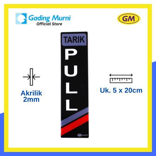 

GM LABEL PULL LK-227 KECIL WARNA