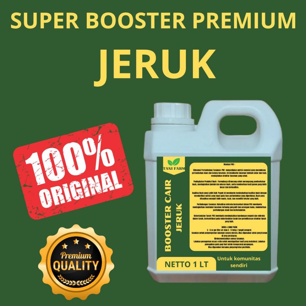 MO Pupuk Jeruk 1 LT Supaya Cepat Berbuah Pupuk Jeruk Agar Subur Berbuah Pupuk Jeruk agar Cepat Besar