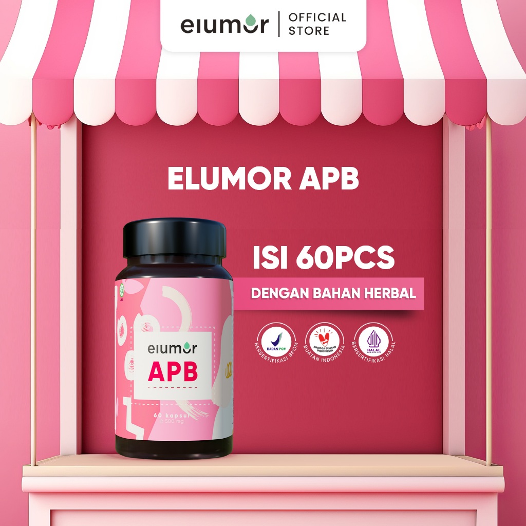 Elumor APB Isi 60pcs per 1 Botol Suplemen Diet
