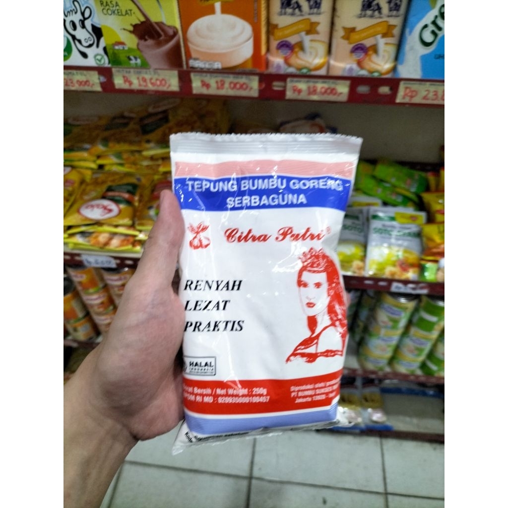 

tepung bumbu goreng serbaguna 250 gram