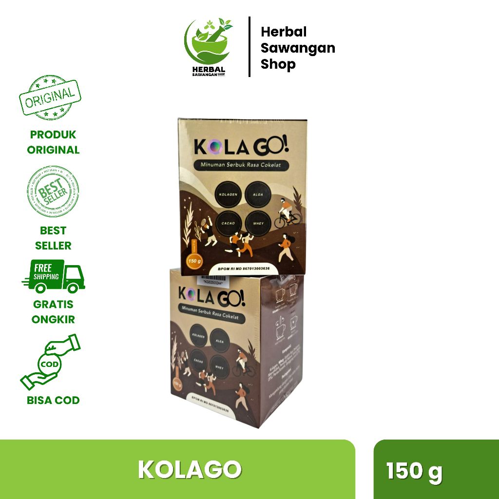 

Kolago Obat Nyeri Sendi Dan Nutrisi Tulang 100% Original Kola Go Nutrisi Tulang Kolagen Asli