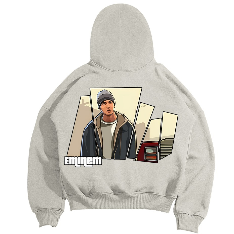 JUMHUR | HOODIE BOXY OVERSIZE | EMINEM