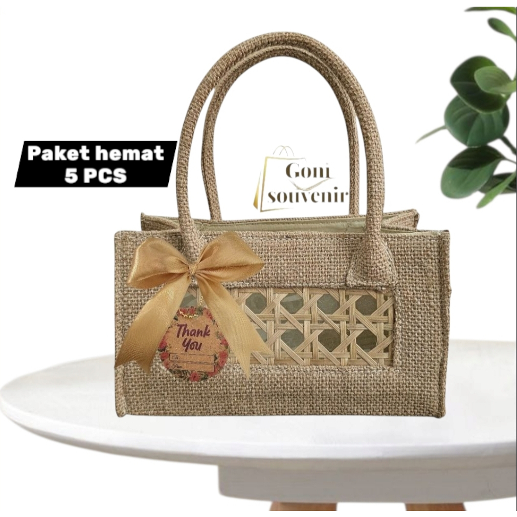

PAKET HEMAT 5 Pcs Hampers Lebaran Parsel Tas Hari Raya