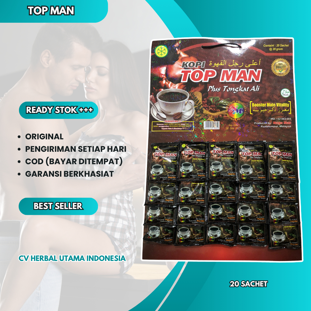

Kopi Papan Top Man Original 20 Sachet