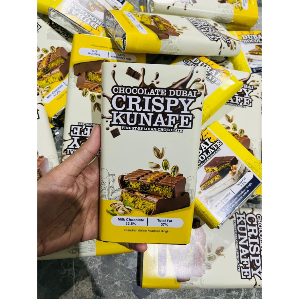 Cokelat Dubai pistachio kunafe | Coklat Dubai pistachio | Coklat Dubai viral | Coklat Dubai 100% asl