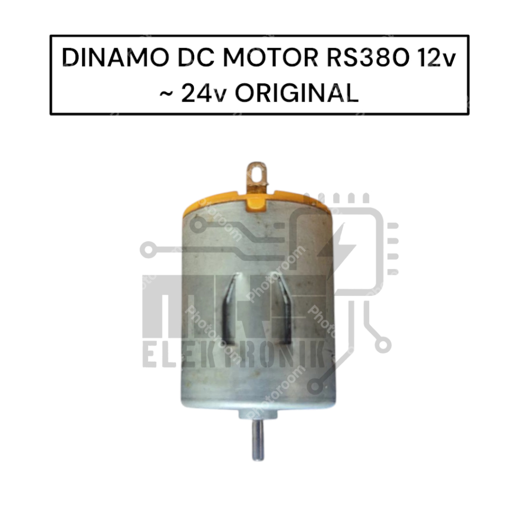 Dinamo DC Motor RS380 RS 380 DC 12v ~ 24v Original