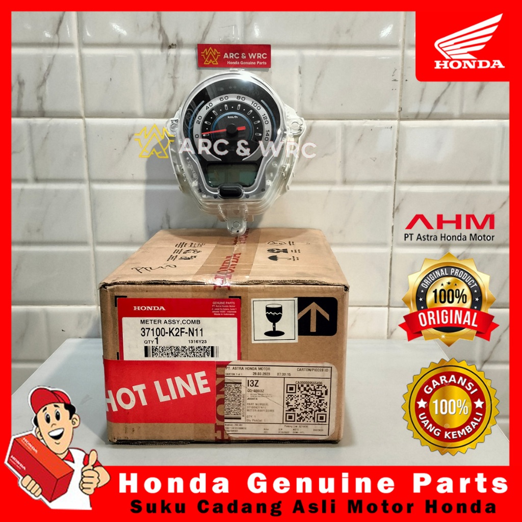 Speedometer (Meter Assy) Honda Scoopy K2F Type Smart Key // 37100K2FN11