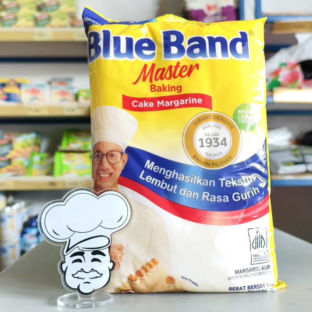 

Blueband Master Baking Cake Margarine 1Kg / Blueband 1Kg / Margarine Blueband 1Kg