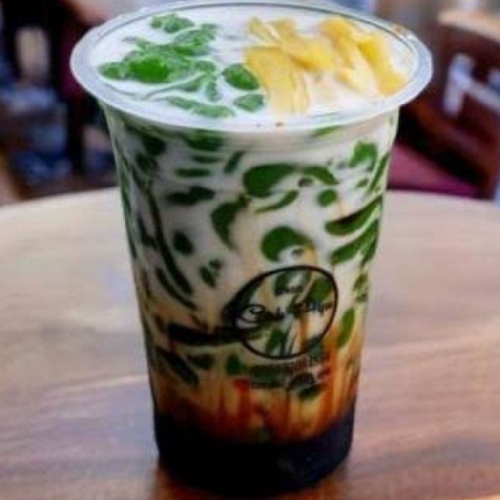 

Es Cendol Bandung Gelas Cup / Es Dawet Cup Asli Daun Suji