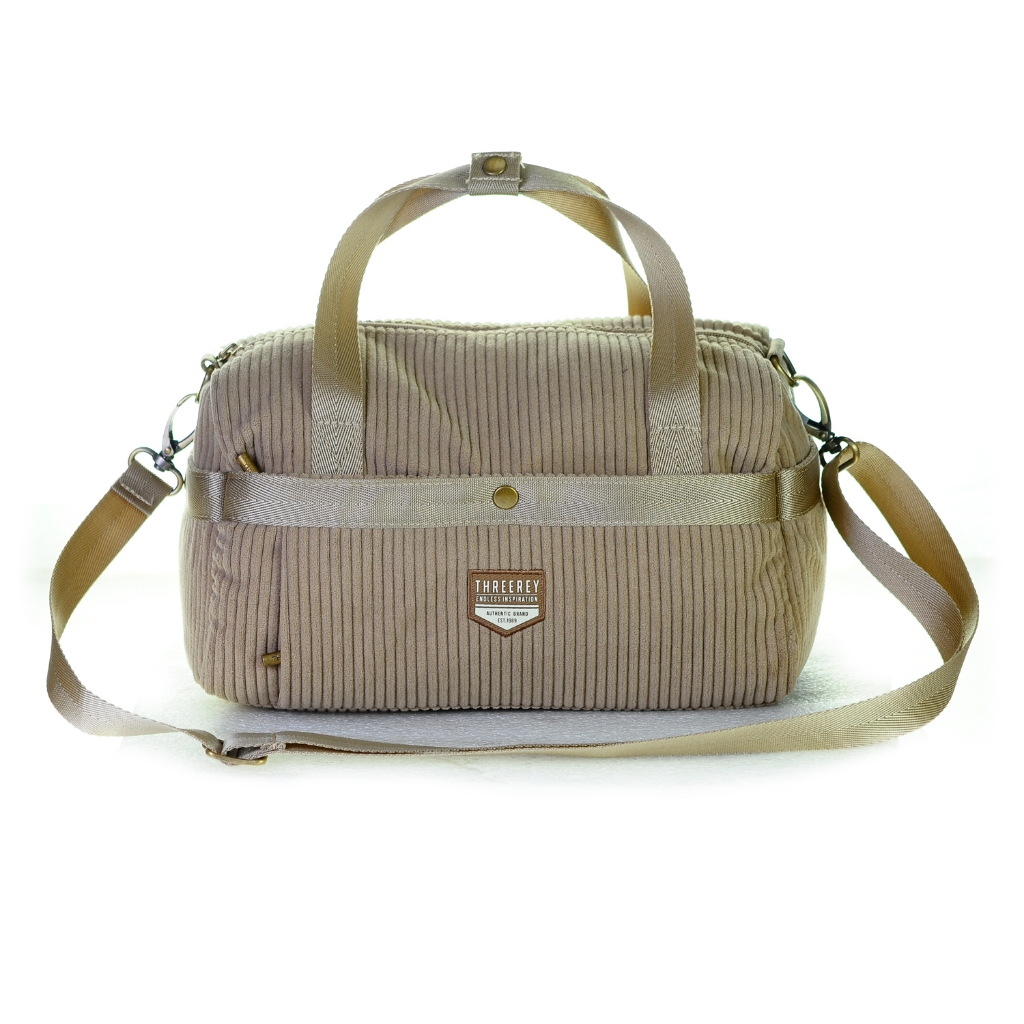 Threerey Duffle Sling Bag mini, peanut bag / Tas Casual Olah Raga Fitness Travelling LULABELLE TM100