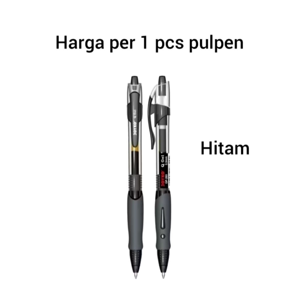 

pulpen joyko gel 0.5 mm harga untuk 1 pcs promo murah