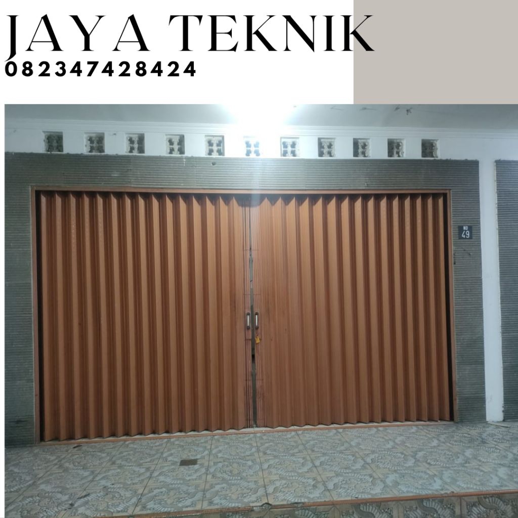 Rolling door folding gate dan pintu harmonika