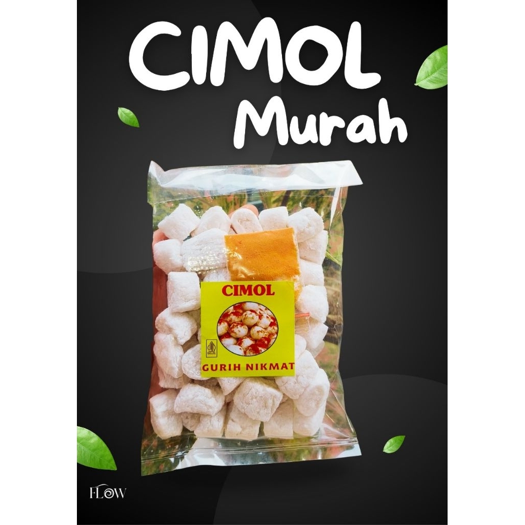 

Cimol Gurih Jajanan Murah Frozen Siap Goreng