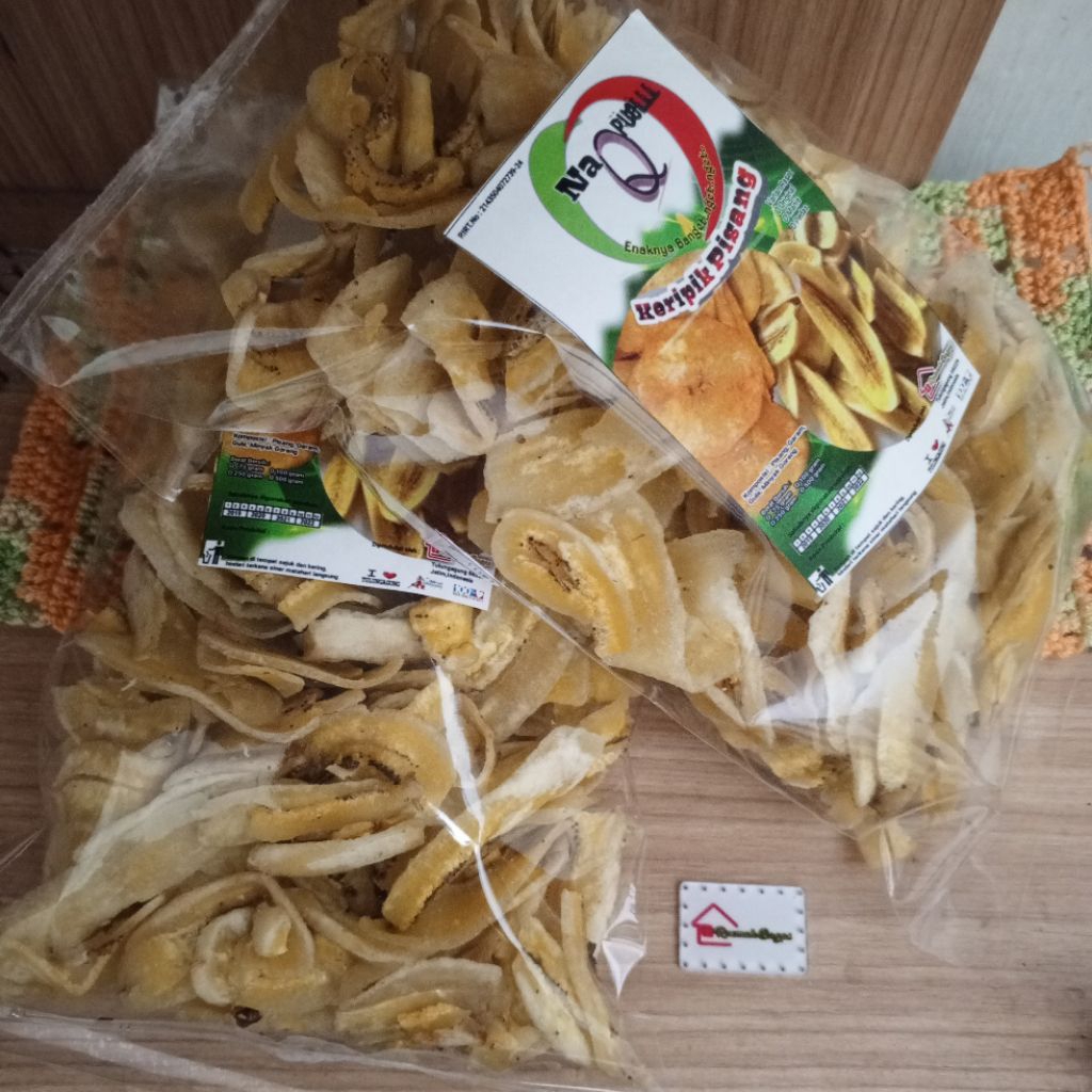 

keripik pisang kepok manis