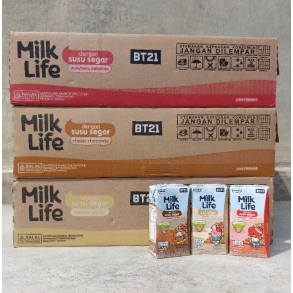 

Milk Life Susu UHT 115ml