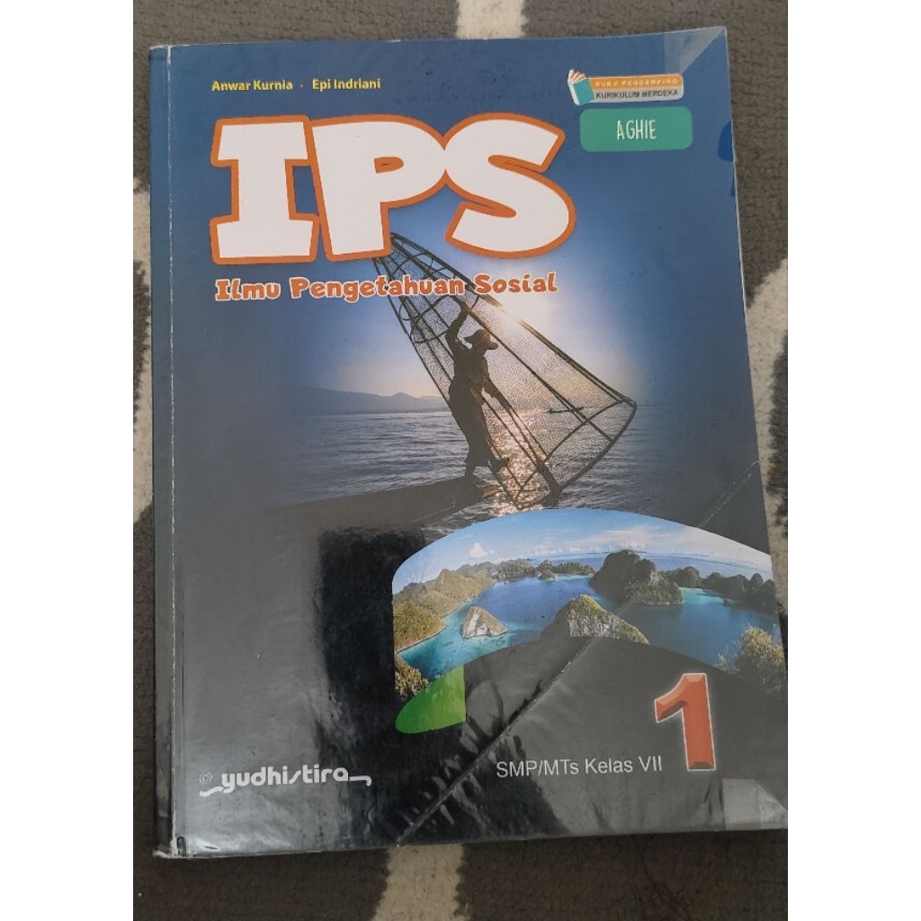 Buku IPS SMP kelas 7 Yudhistira