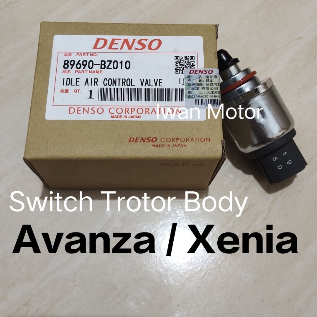 Switch ISC Trotor Body / IDLE Speed Control Toyota Avanza / Xenia (2004 - 2017)