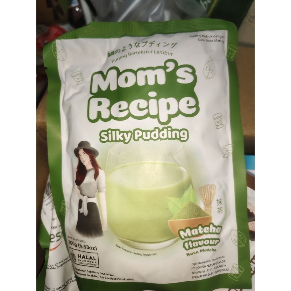 

MOM'S RECIPE SILKY PUDING MATCHA 100GR