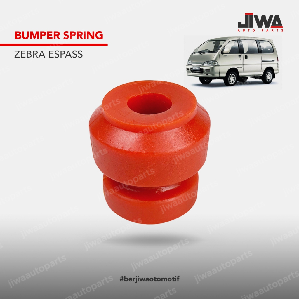 Jiwa Auto - Bumper Spring ZEBRA Espass Karet Stopper Shock Breaker Depan