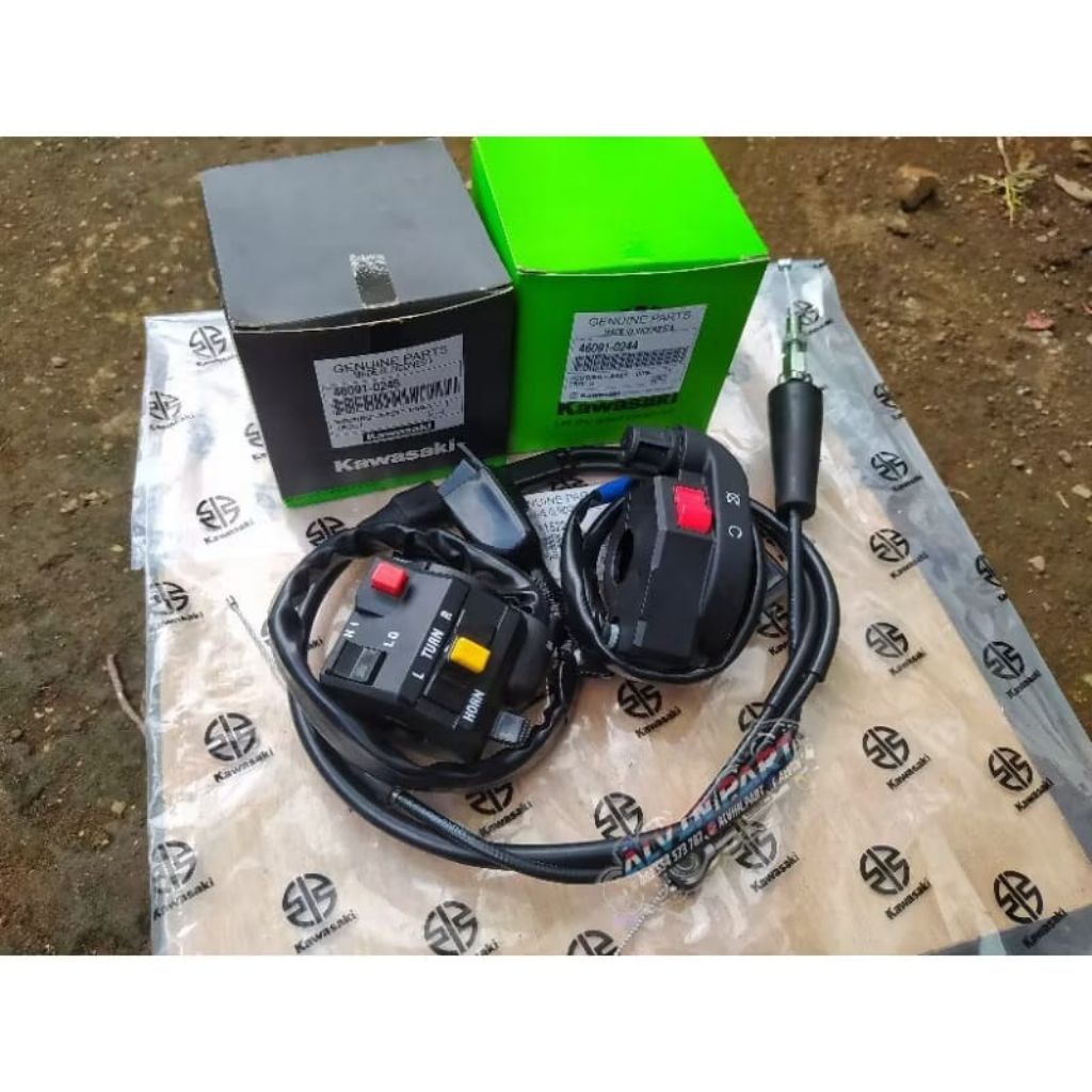 Gas kontan ninja rr new Holder kanan ninja r gas spontan ninja rr krr ORIGINAL set holder kiri ninja