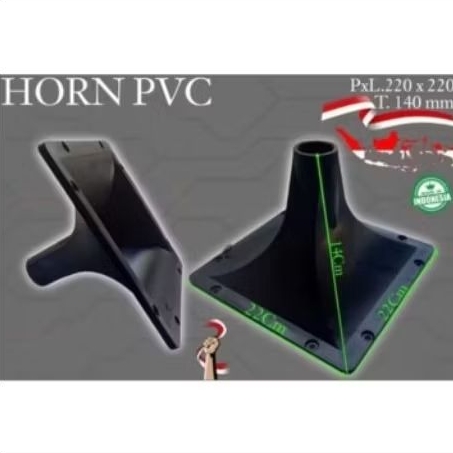 HORN TWEETER 22 x 22 x 14 Horn Corong Tweeter Plastik PVC